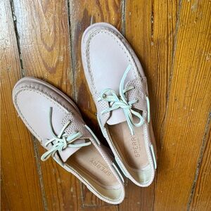 Sperry Pink Boat Shoes